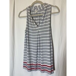 Max studio white black sleeveless top size M‎ AA3